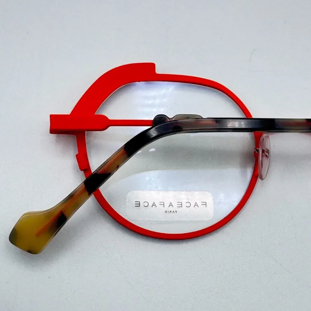 Face a Face Eyeglasses Frame Cialos 1 Col 9130 Dark Violet Geometric 47-20-144